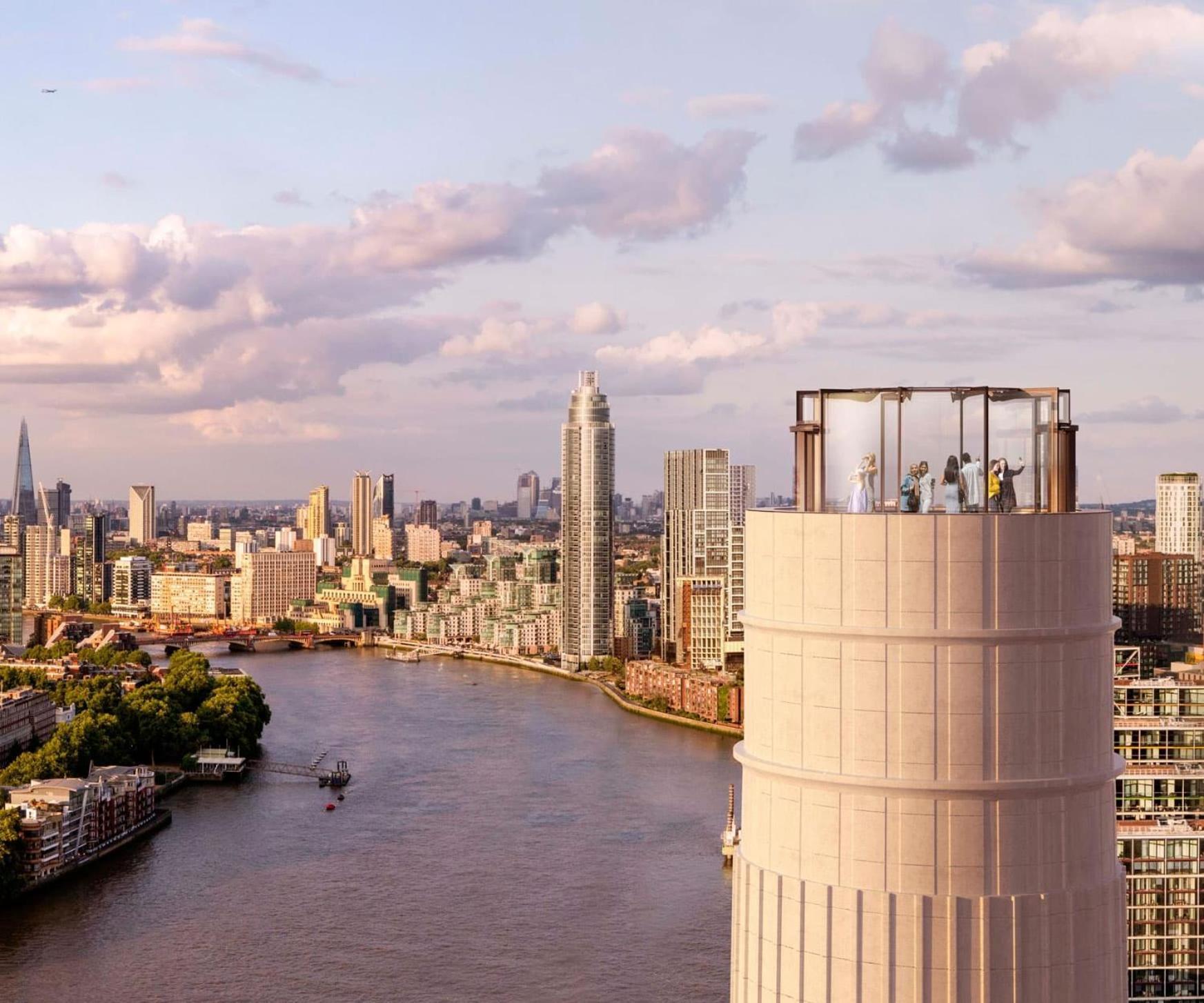 Luxury Apartment Steps From Battersea Power St And Close To Victoria & Chelsea Londres Exterior foto